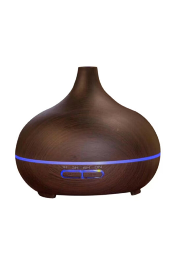 Air Humidifier 300ml LED DARK WOOD Diffuser - 2