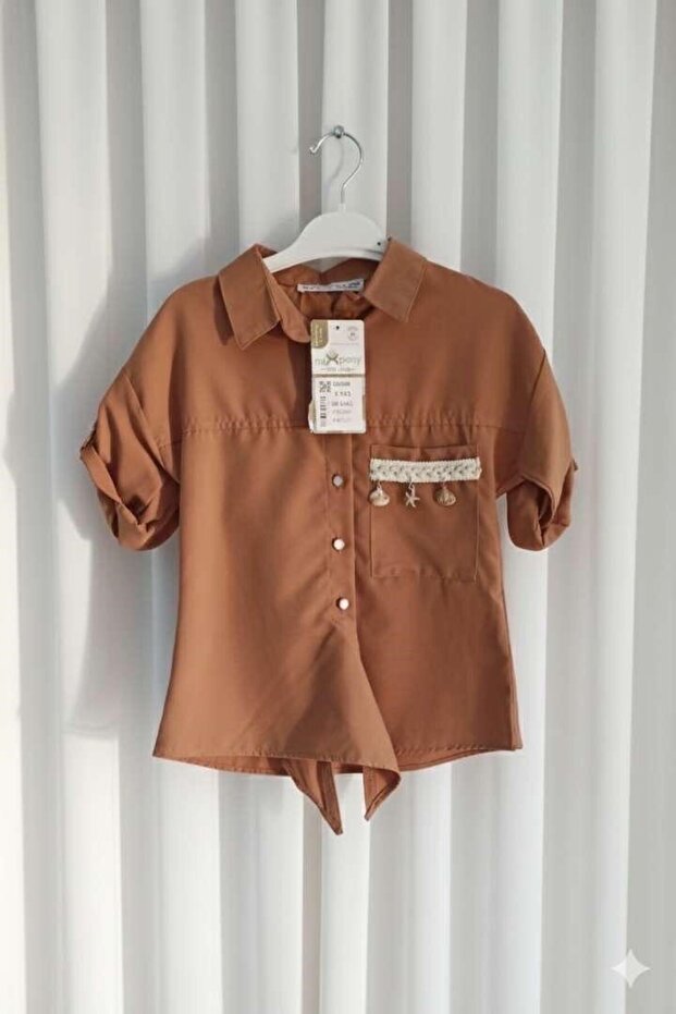 ,KIZ ÇOCUK GÖMLEĞİ - 1