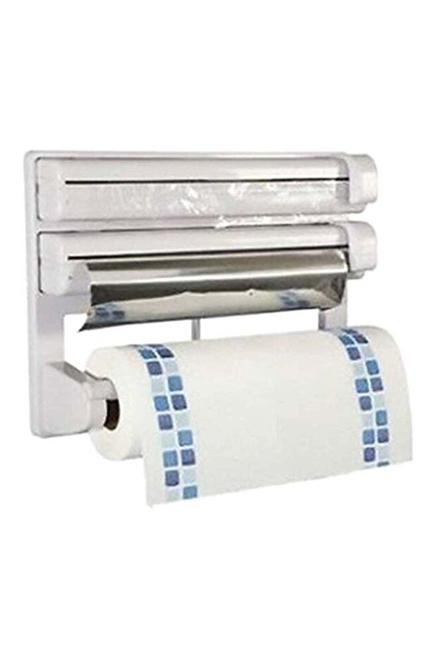 Tissue Holder White/Silver - 1