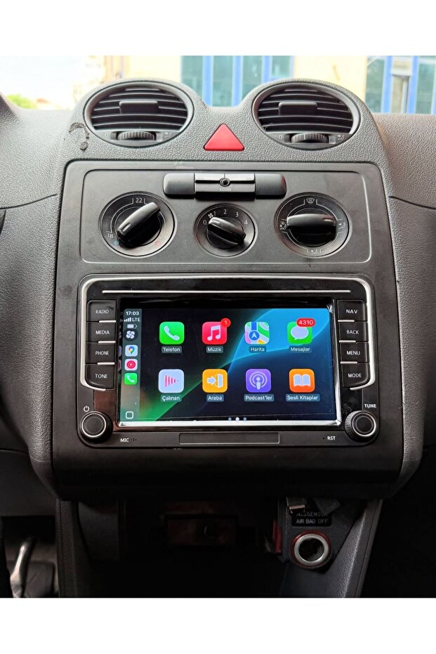 VW CADDY (2004-2014) ANDROİD TUŞLU MULTİMEDYA SİSTEMİ (6-64 GB) - 2