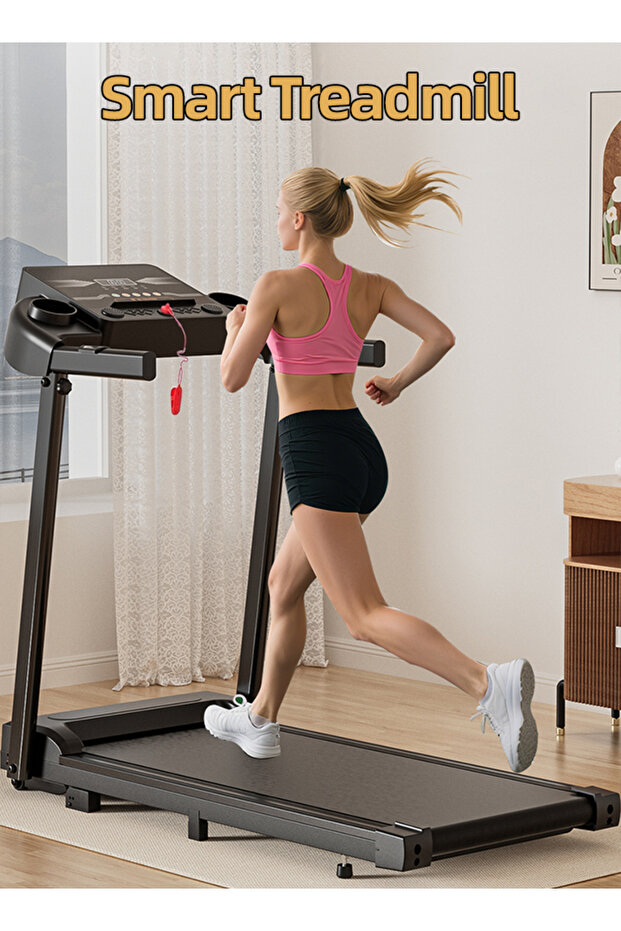 جهاز المشي متعدد الوظائف مع مكبر صوت بلوتوث وجهاز التحكم عن بعد. - 2