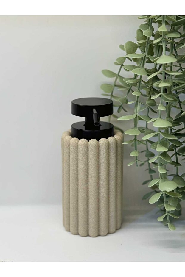 Bej Soft Polyresin Sabunluk - 3