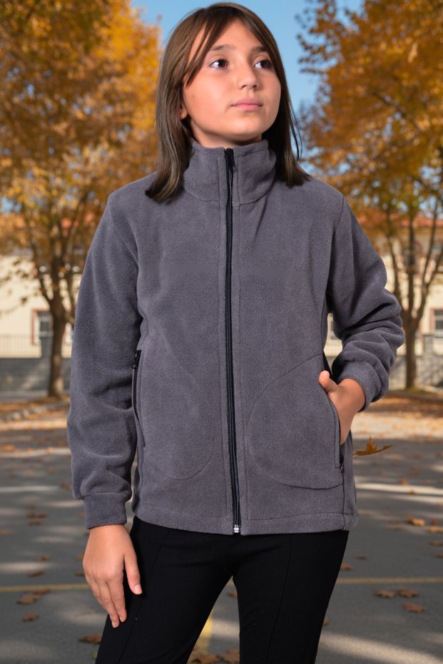 Children's Fleece Coat-Cardigan