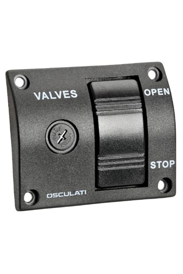 Remote control panel for valves - - 1