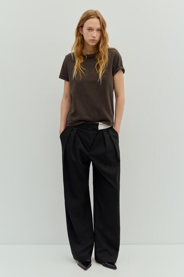 Basic kısa kollu t-shirt - 3