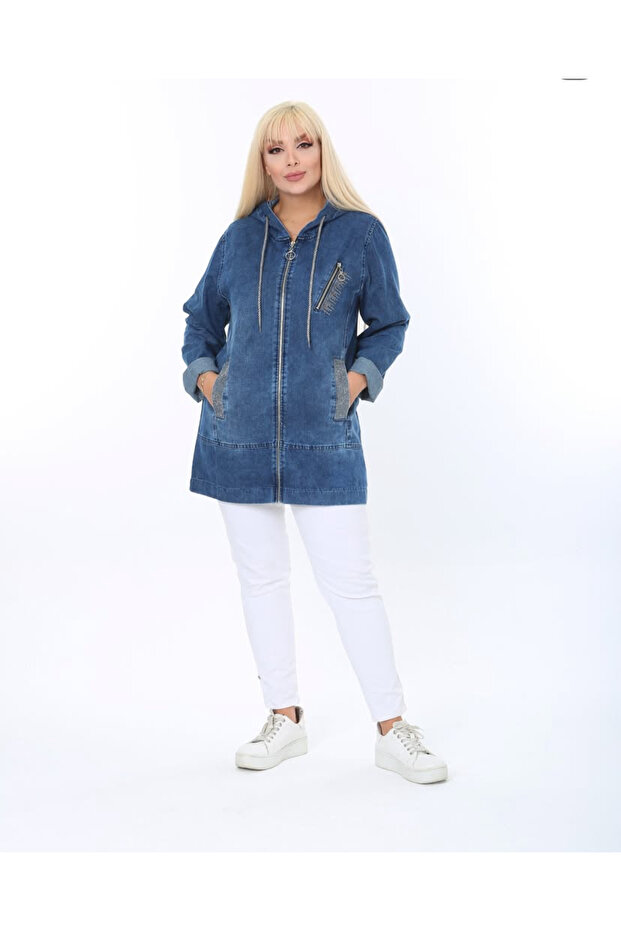 Jachetă cu glugă - 1