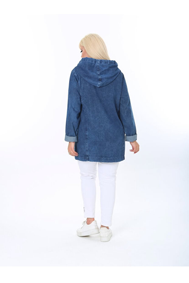 Jachetă cu glugă - 4