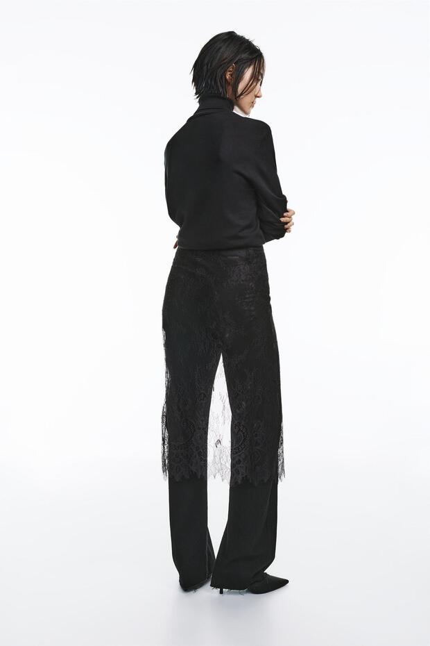 Dantel midi pareo - 3