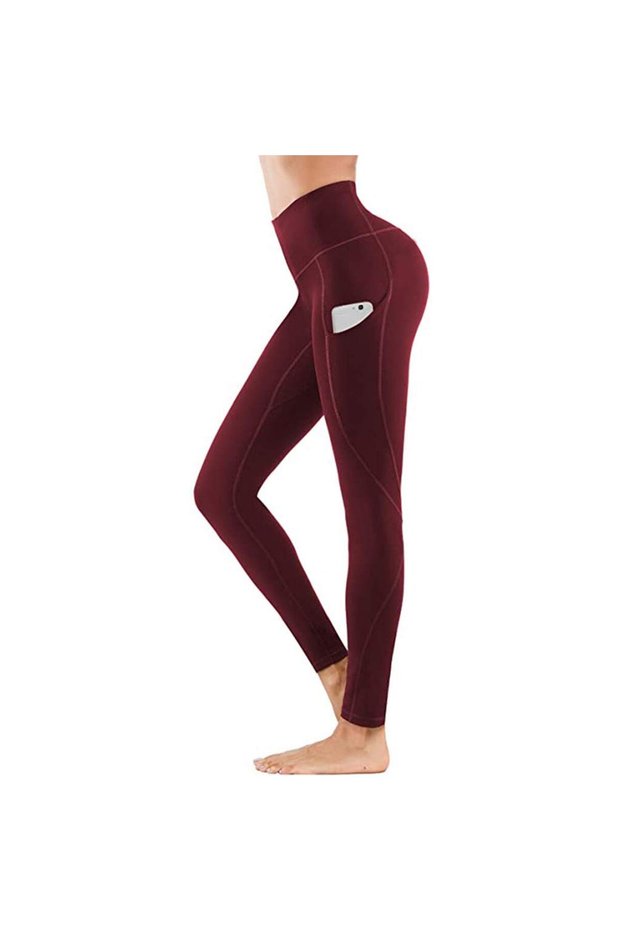 Legging for Women with Pocket, Tummy Control Workout Running Fitness Sports High Waist Yoga Pant
