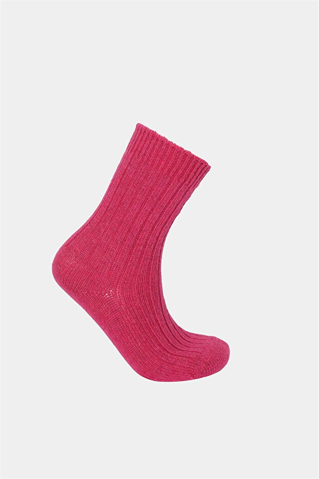 Mürdüm Kalın Bot Çorabı - 1