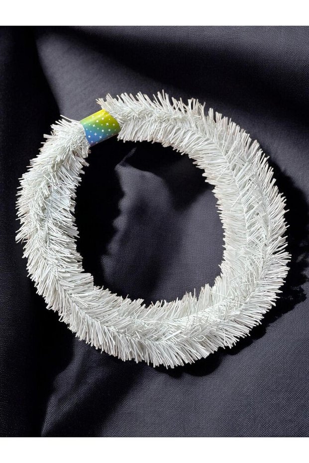 Christmas Pine Decorative Garland Pine Tree Branch Coiled Wire 5 Meters
