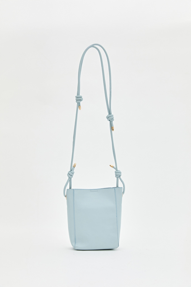 Çapraz Askılı Mini Çanta Mavi - 4