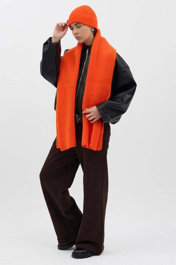 Fitilli Örme Atkı - 3