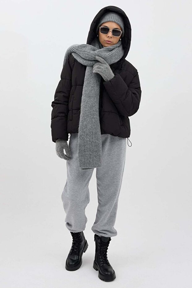 Sakal Örme İplik Eldiven - 1