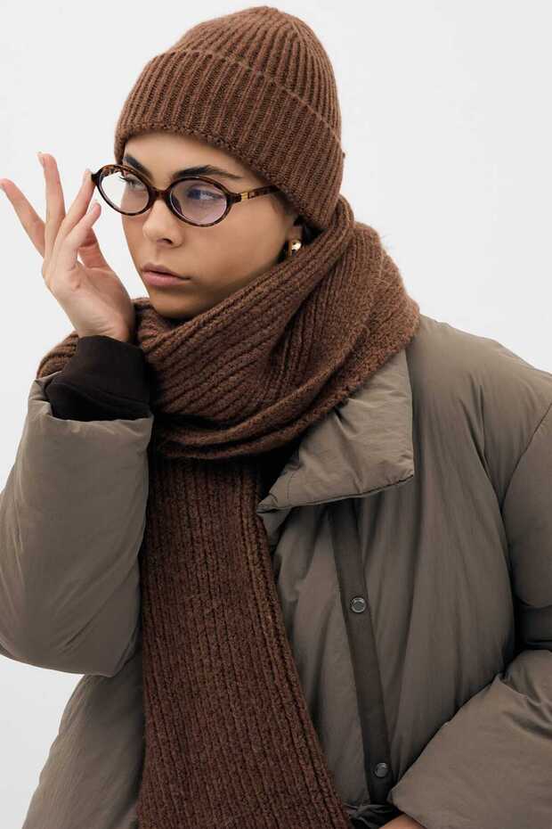 Fitilli Örme Bere - 1