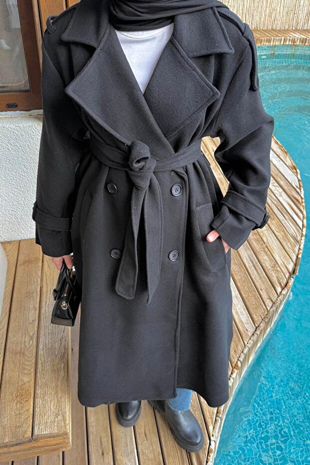 Oversize Kaban Siyah - 3