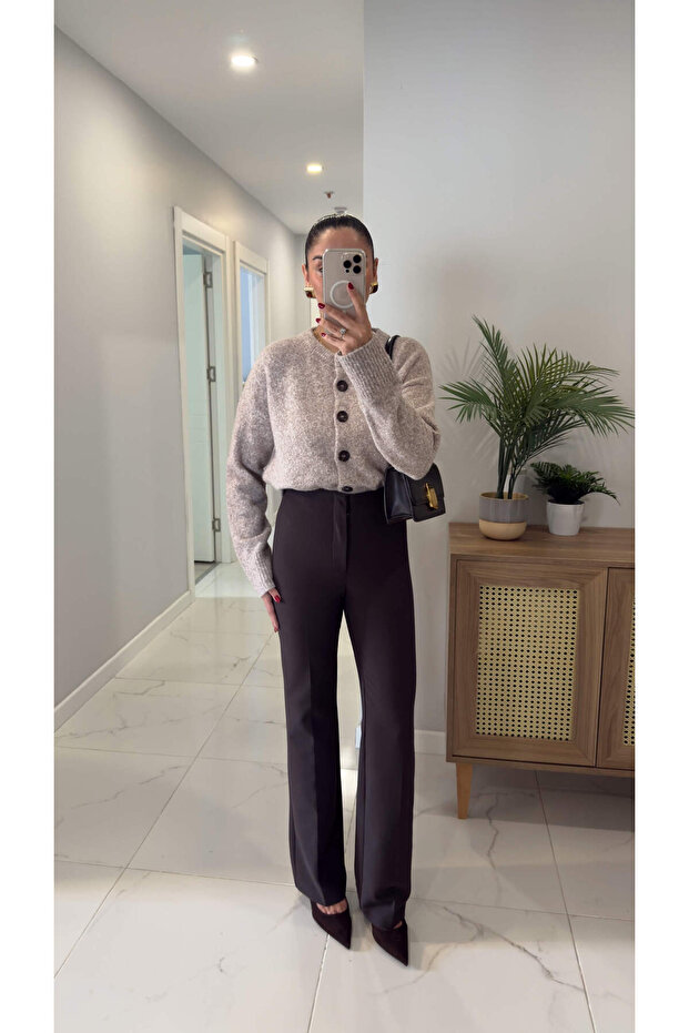 يوييا كوفي واسع الأرجل بنطلون - 1