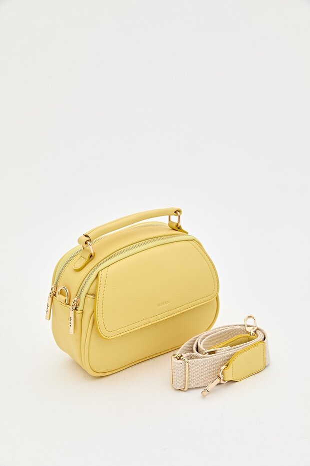 Çapraz Askılı Çanta Sarı - 5