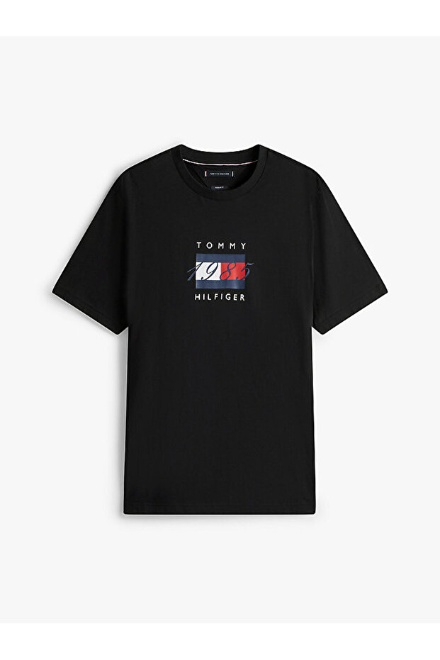 Erkek Linear Flag Graphic T-shirt - 5