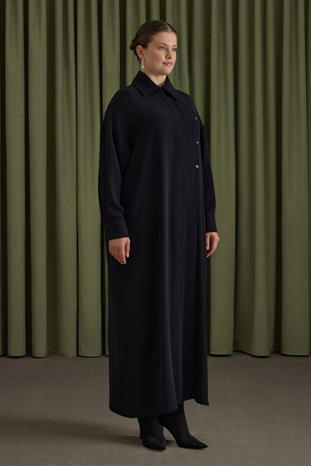 Koza Logolu Elbise - 3