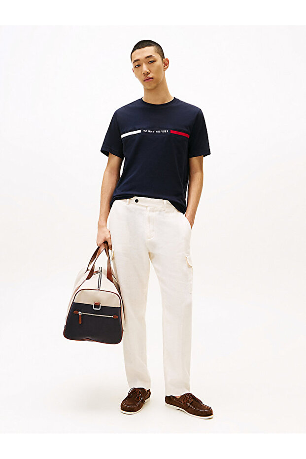 Erkek Hilfiger Chest T-shirt - 3