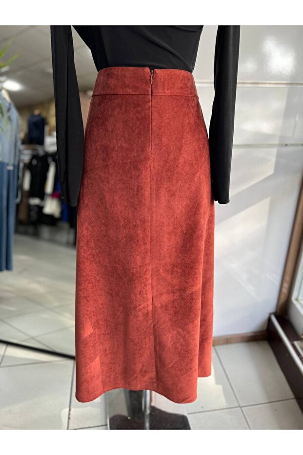 Kadife Kiremit Etek - 2