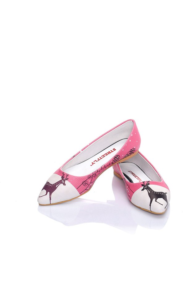 New Year Themed Women's Ballerinas