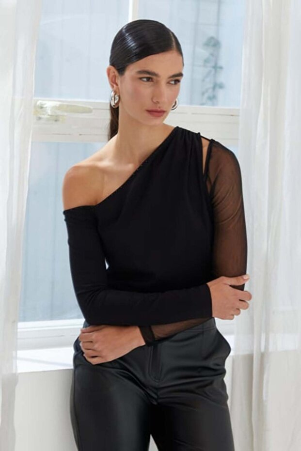 22322 BLUZ SİYAH - 6