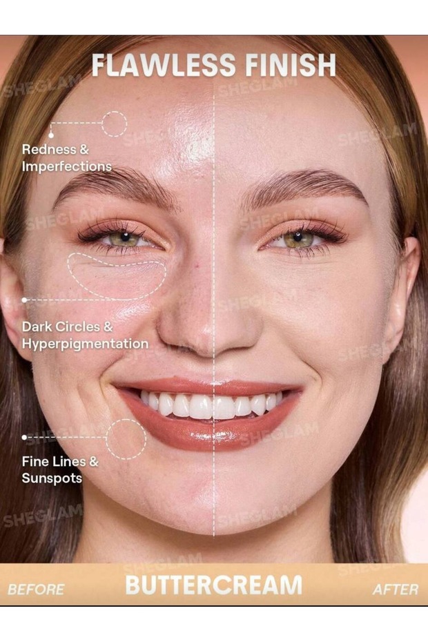 lock & go long lasting foundation - buttercream - 3