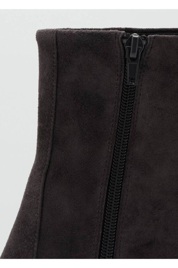 Apartman topuklu önü açık bot - 3