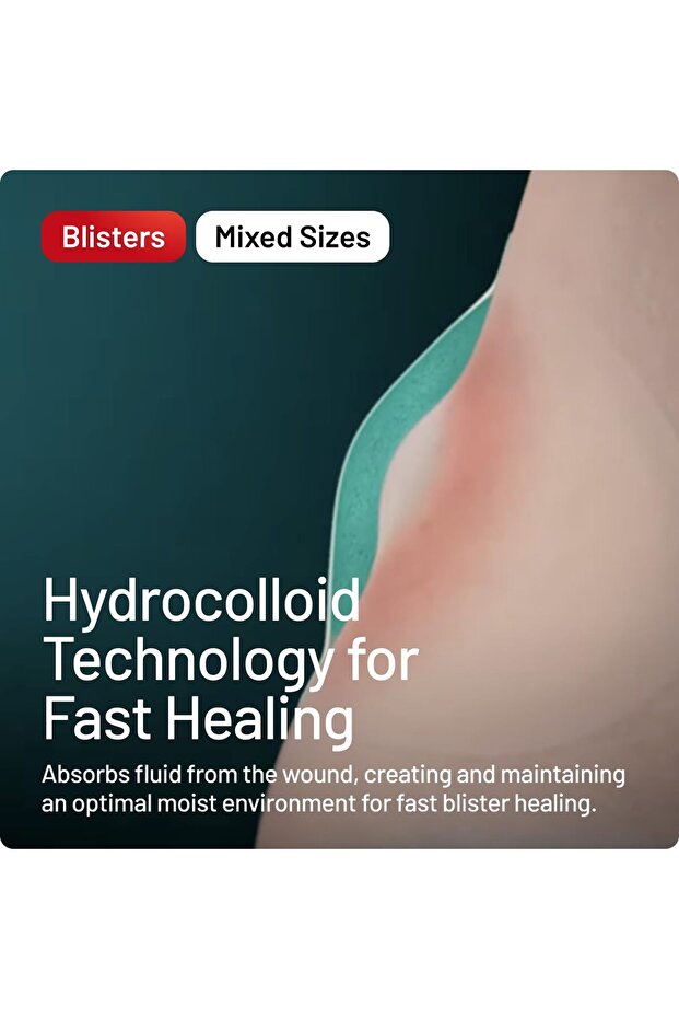 ضمادات البثور، مختلطة، 5 قطع - 4