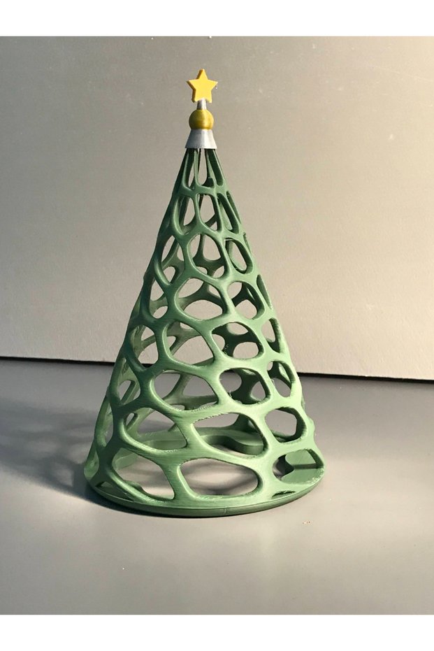 Christmas Tree Statue New Year Table Figure