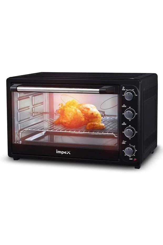 OV 2904 100L Electric Oven2200W 12-Stage Heating Rotisserie Convection 100-250°C Inner Light