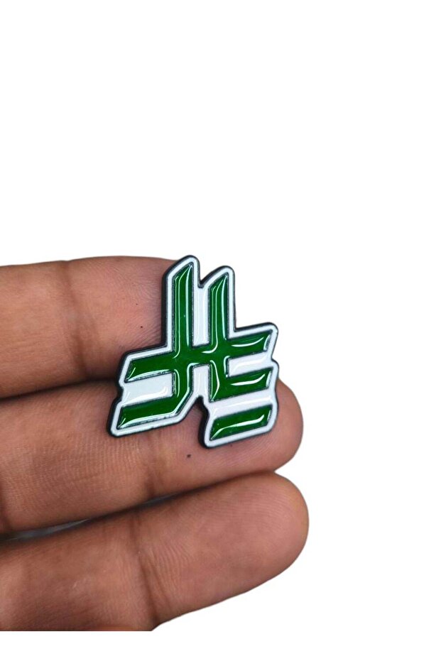ملصق معدني جديد برمز الريال للجوال أو أي سطح أملس