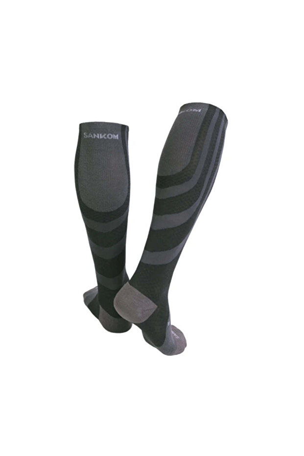 جوارب ضغط نشطة حاصلة على براءة اختراع - رمادية - 2