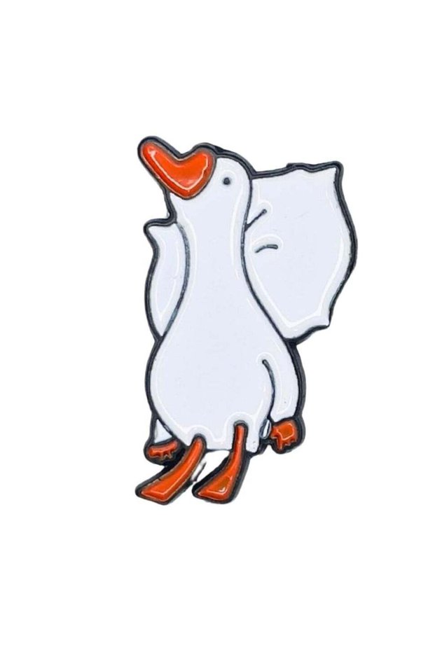 Metal Duck Mobile Sticker