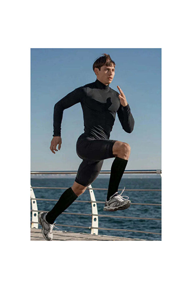 Patented Active Compression Socks - Black - 3