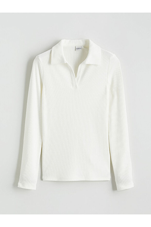 Esvab • Modern & Distinctive Devrik Roba Collar Girls' T-Shirt
