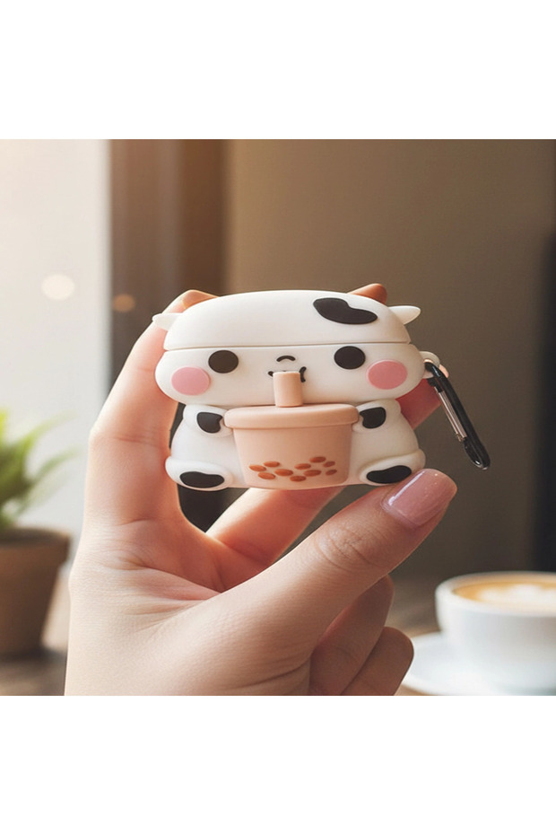 حافظة Apple AirPods Pro الجيل الثاني مع شخصيات كرتونية Bba Cow