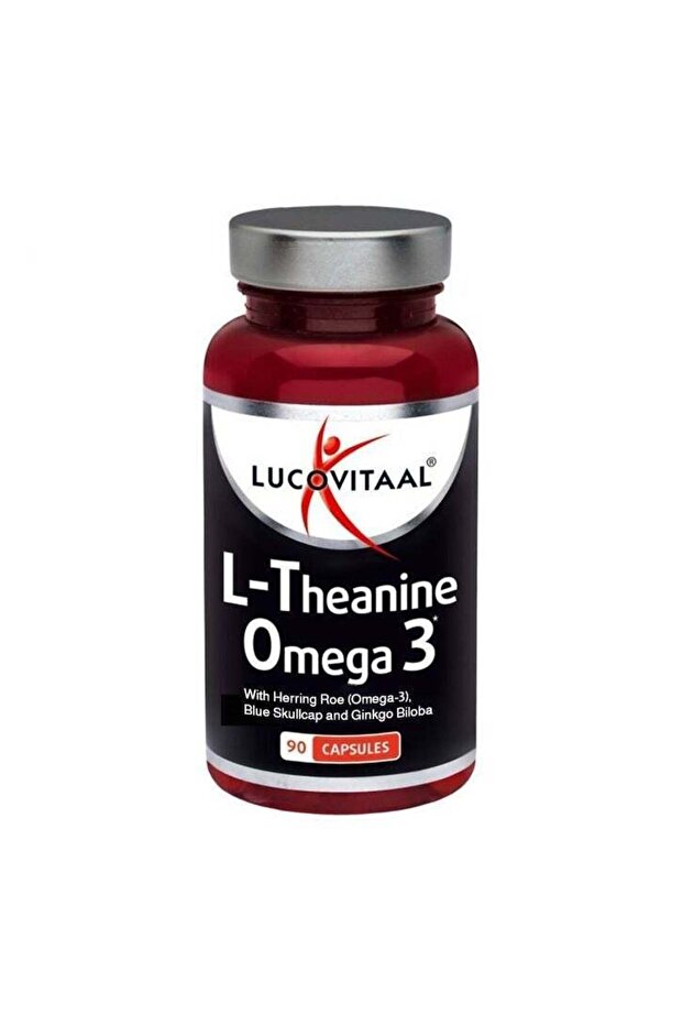 L-Theanine Omega 3, 90 capsules