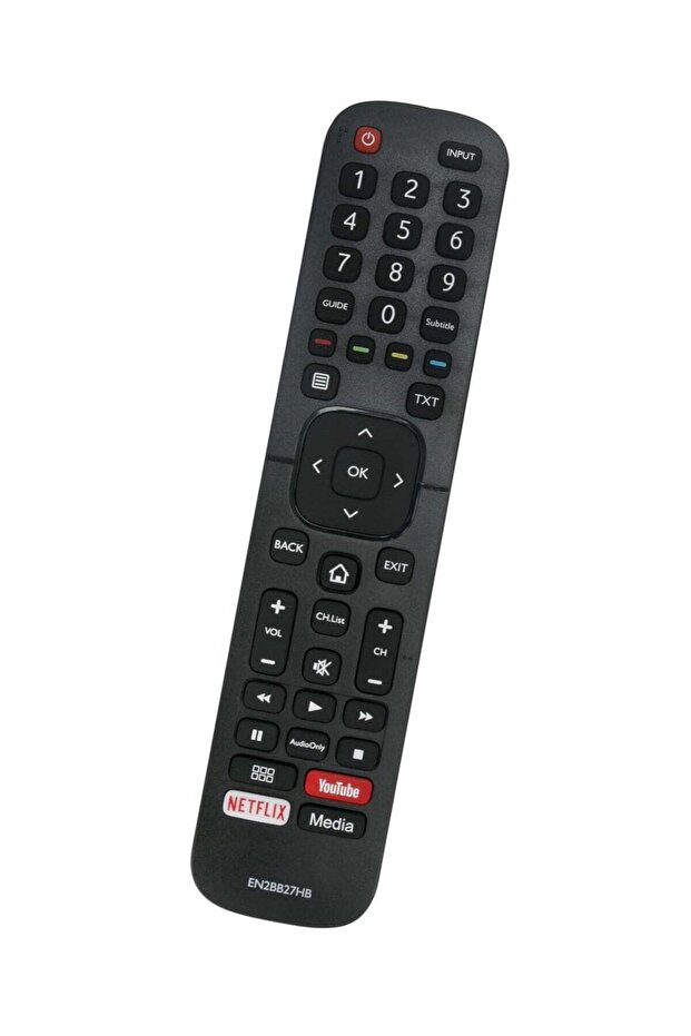 EN2BB27HB Replacement Remote for Hisense TV (Quick Access to Netflix & YouTube)