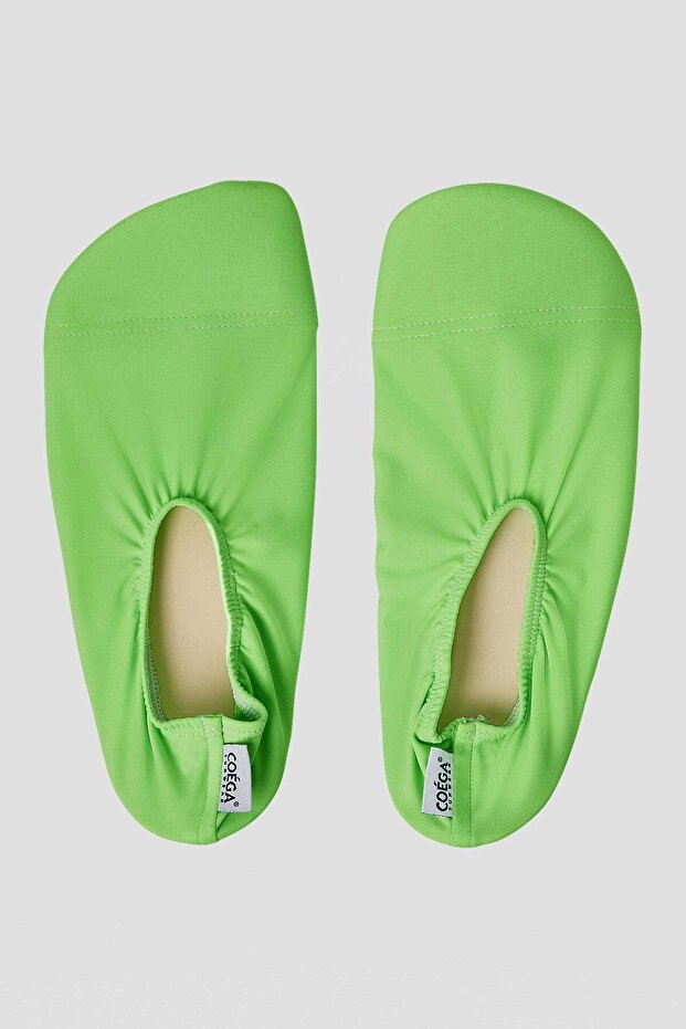 Mens Pool & Beach Shoes - Nero Green Tie Dye