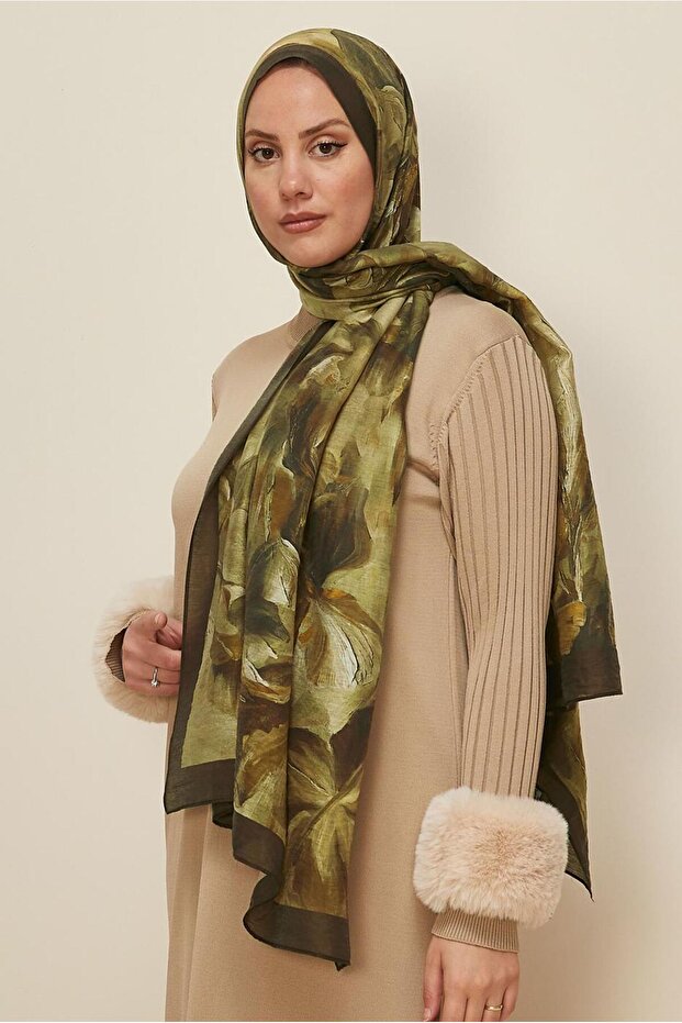 Patterned Shawl 8612 - 1
