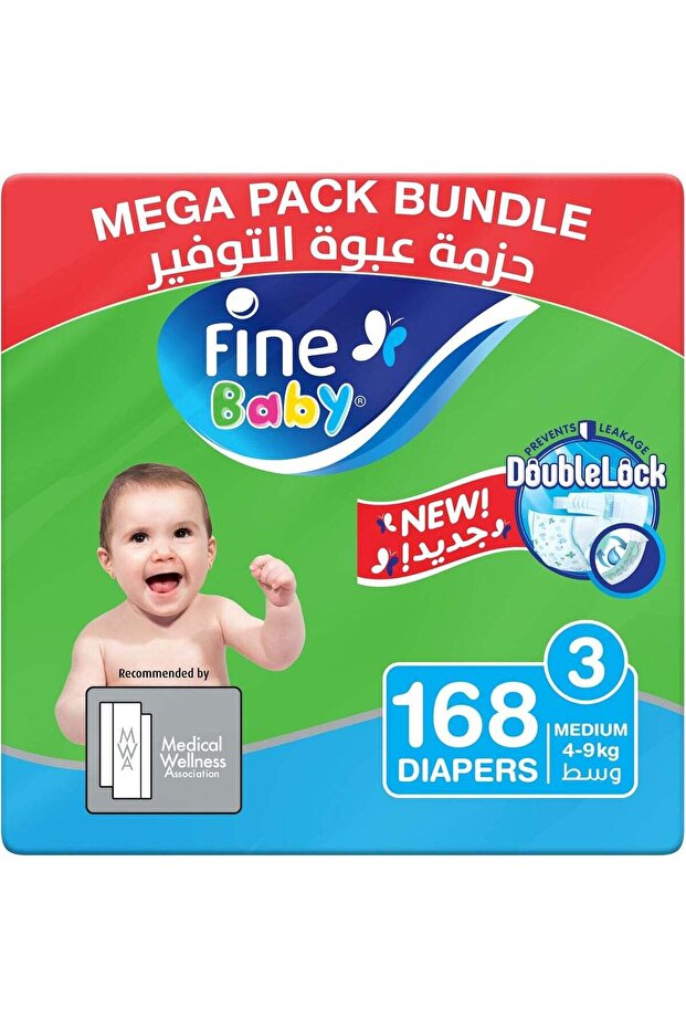 Diapers Size 3 Mega Pack