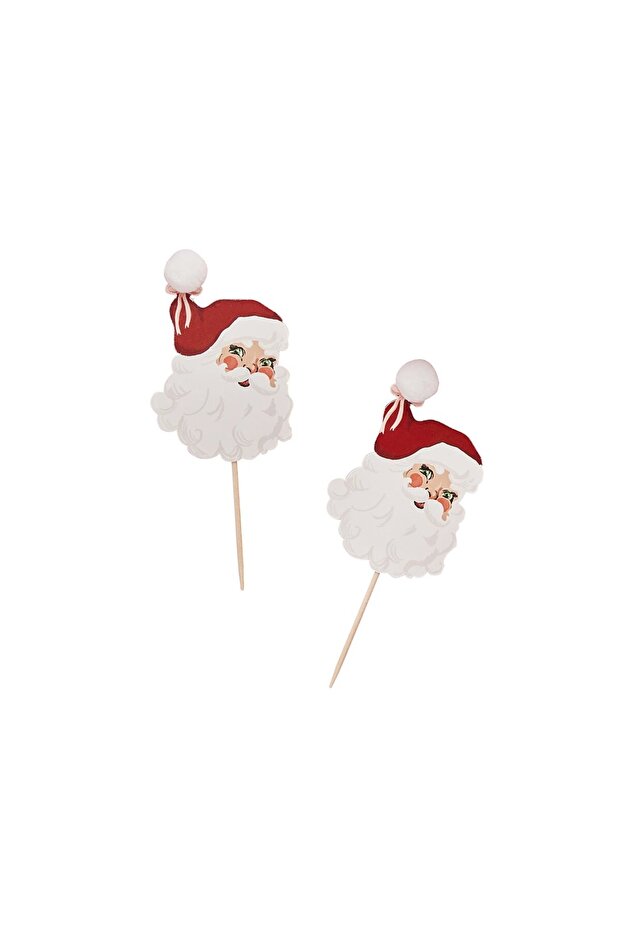 Vintage Santa Paper Plates 8pcs/Pack