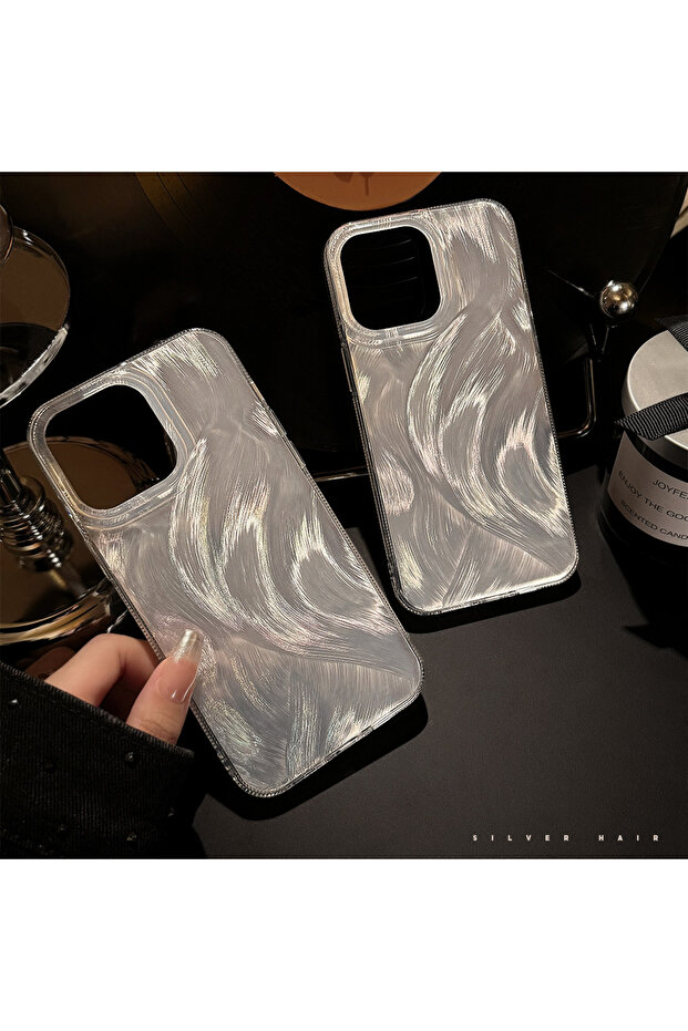 حافظة هاتف فضية - 6