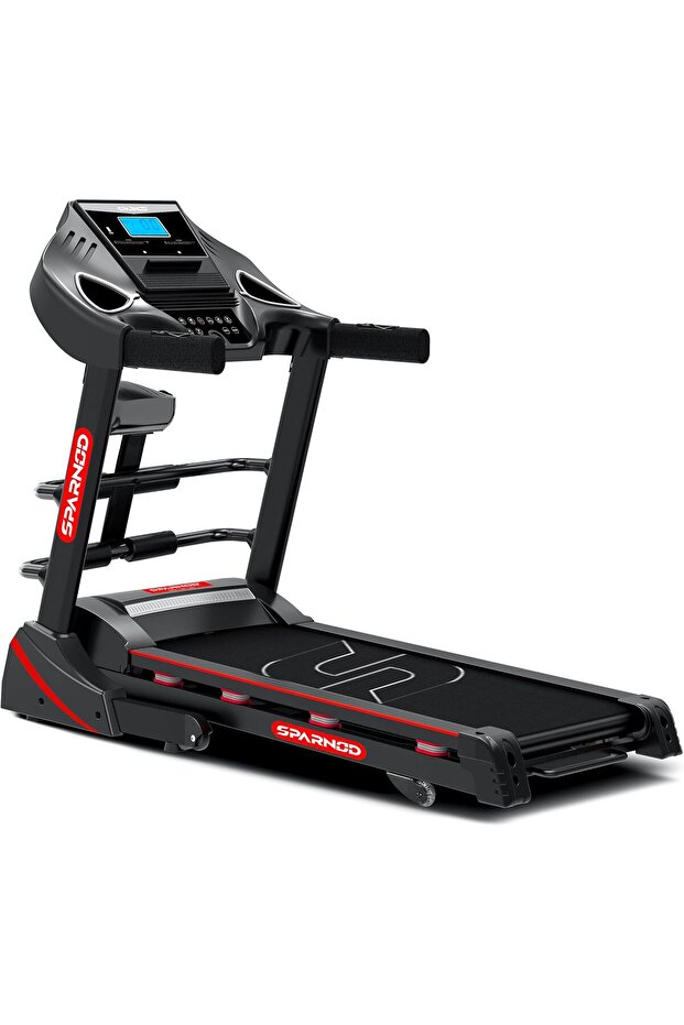 STH-3600 4HP Peak DC Motor Treadmill, 16km/h, 12 Programs, Massager, Foldable, 110kg