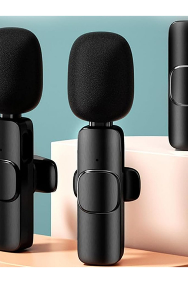 Type-c Ikili Kablosuz Mikrofon - 6