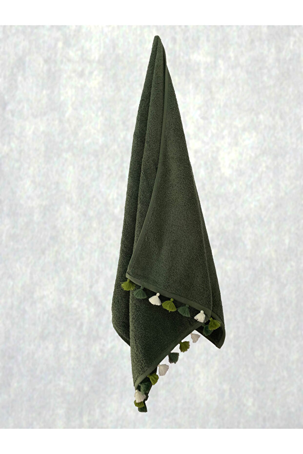 Tasseled Soft Cotton Towel | Highly Absorbent Body Towel | 70X130 cm