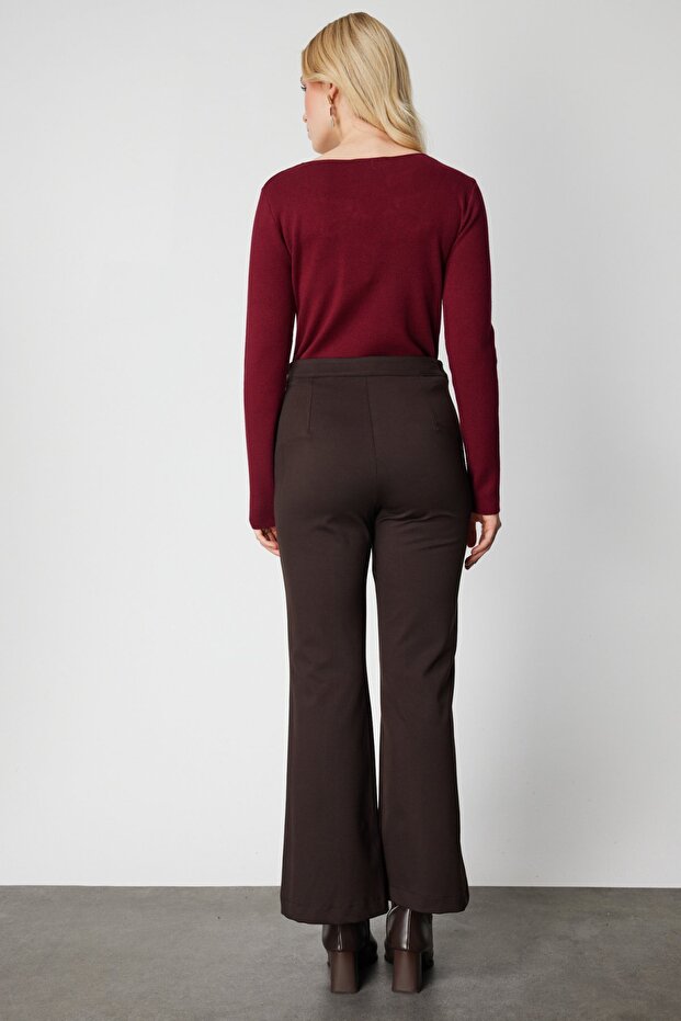 Çimalı İspanyol Paça Pantolon - 5